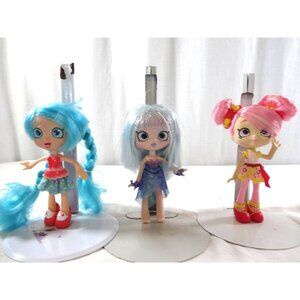 Shopkins Shoppies Bubbleisha 5” Doll World Vacation China JESSICAKE and Gemma St